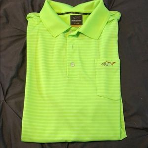 Greg Norman Neon Green/White golf shit